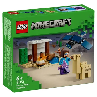Expédition de Steve dans le désert – LEGO Minecraft 6+