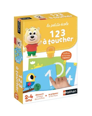 Chiffres à explorer au doigt : jeu éducatif dès 2 ans