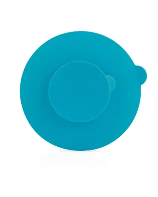 Lot de 2 bases ventouse bleues pour assiette ou bol, dès 6 mois