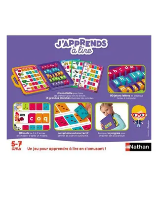 Premiers mots à composer : jeu de lecture pour 5 à 7 ans