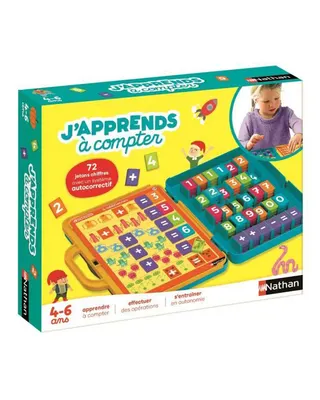 Mallette de jeux de calcul pour enfants de 4 à 6 ans