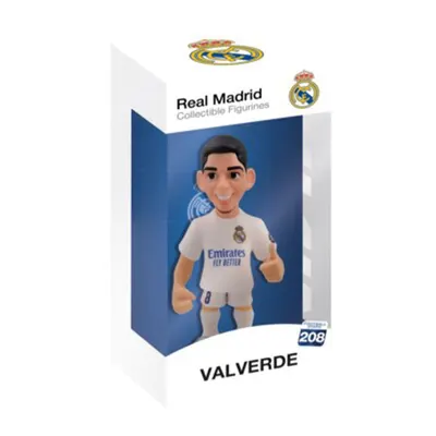 Valverde en boîte vitrine, figurine du Real Madrid 12 cm
