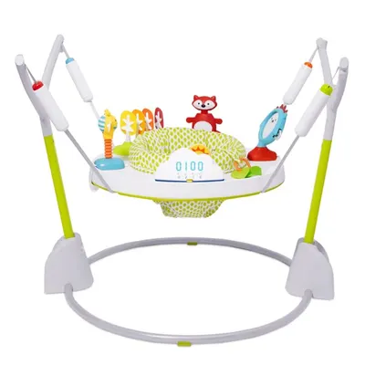 Sauteur pliable pour bébé avec siège pivotant
