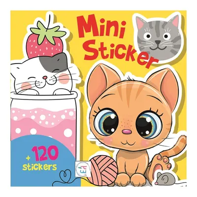 Petit livre de stickers chats et motifs amusants