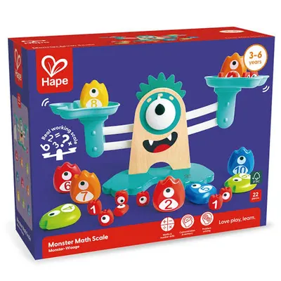 Balance Éducative Monstres Rigolos Hape 3-6 ans