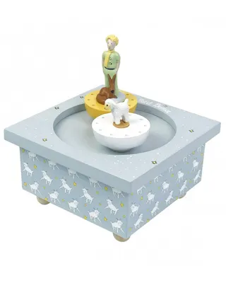 Piste musicale du Petit Prince avec deux figurines