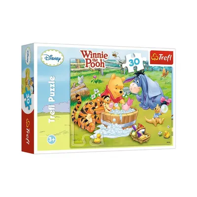 Winnie l’Ourson et le bain de Porcinet — puzzle 30 pièces