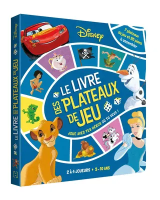 Escapades Disney : livre de 7 jeux de plateau, 5–10 ans