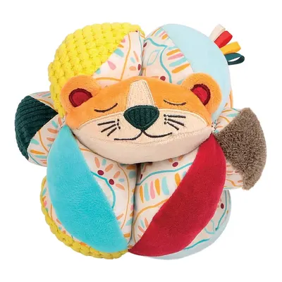 Balle Sensorielle Lion Multicolore 18cm Bébé 6M+