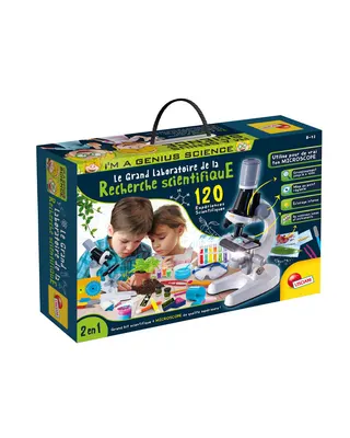 À la découverte des sciences : coffret avec microscope dès 8 ans