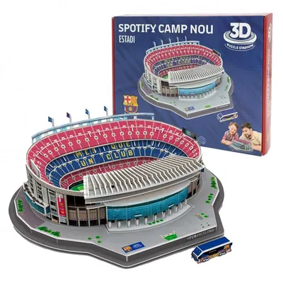 Maquette 3D du Camp Nou à assembler – FC Barcelone