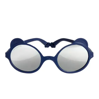 Monture ourson bleu marine à verres miroir, 0–12 mois