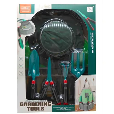 Kit Jardinage Enfant 6 Outils Plastique 3+