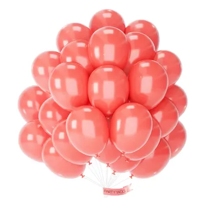 Un bouquet corail pour vos fêtes : 100 ballons
