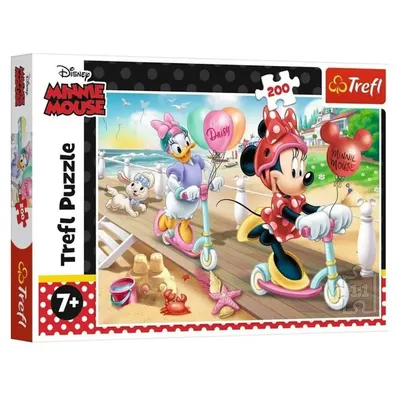 Minnie et Daisy en balade — puzzle 200 pièces dès 7 ans