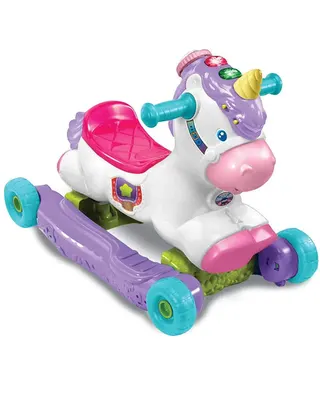 Cléo, licorne évolutive à bascule et porteuse musicale