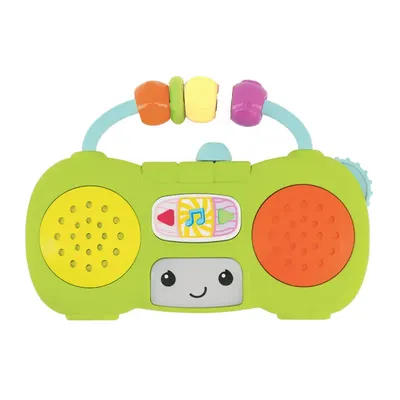 Mini radio musicale à poignée et perles rotatives, dès 6 mois