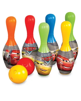Quilles Cars multicolores avec deux boules, dès 3 ans