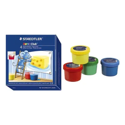 Coffret de peinture aux doigts Staedtler, 4 pots