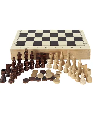 Jeu pliable en bois pour trois classiques, dès 7 ans