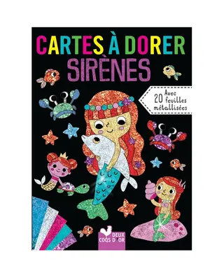 Atelier de cartes brillantes aux sirènes, 10 cartes