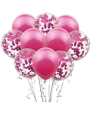 Dix ballons fuchsia pour colorer vos célébrations