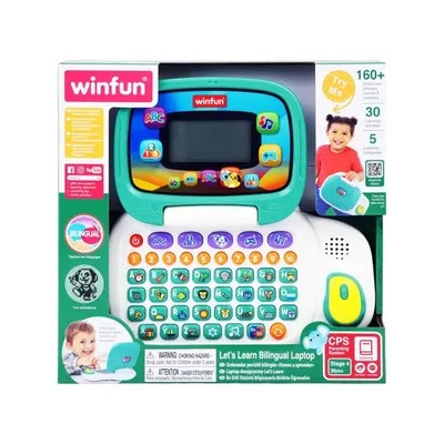 Ordinateur d’activités bilingue avec souris, 3-6 ans