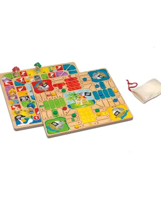 Cap sur les pirates : Ludo et jeu de l’oie réversible dès 5 ans