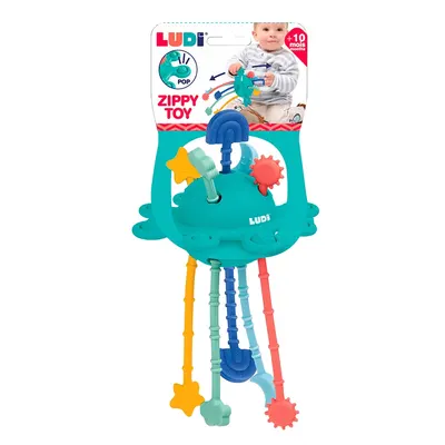 Hochet Sensoriel Cordes Texturées Ludi 10M+