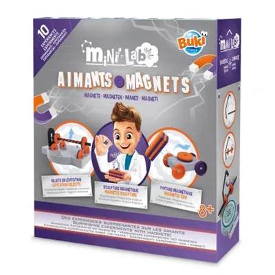 Mini Lab Aimants Buki 10 Expériences 8 ans+