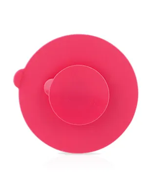 Lot de 2 bases ventouses roses pour assiette ou bol, dès 6 mois