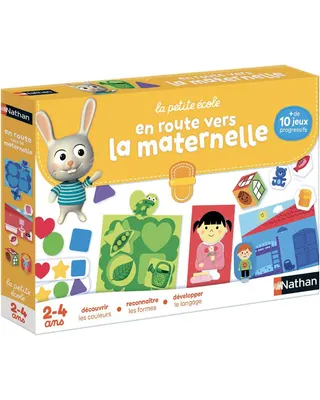 Mon coffret de jeux pour découvrir la maternelle, 2–4 ans