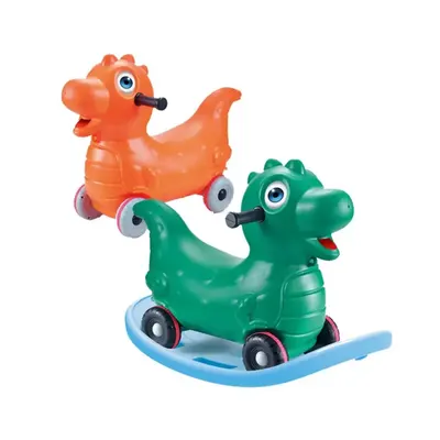 Porteur Dinosaure Vert 2-en-1 dès 18 mois