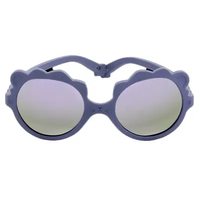 Monture lilas à crinière de lion, lunettes enfant 2–4 ans
