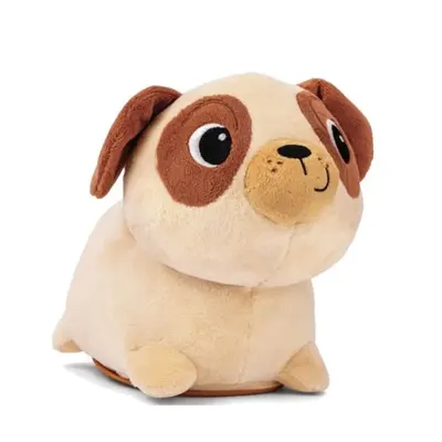 Peluche carlin qui se dandine avec sons, dès 6 mois