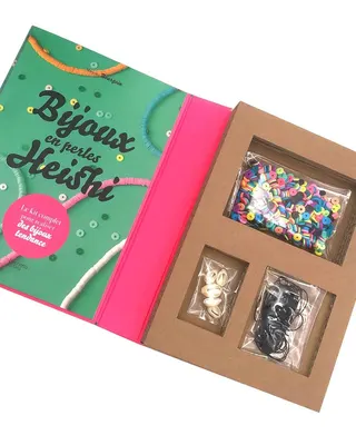 Atelier bijoux heishi : créez 6 modèles avec des perles colorées