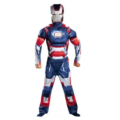 Mission Iron Patriot : costume enfant avec masque rigide