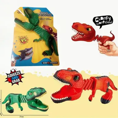 Pince télescopique dinosaure, dès 5 ans