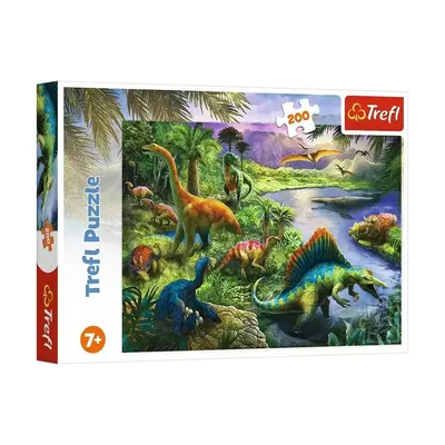 La rivière des dinosaures — puzzle 200 pièces dès 7 ans