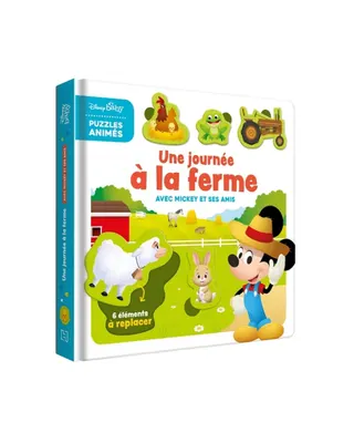 Album à pièces à replacer : Mickey découvre la ferme, dès 2 ans