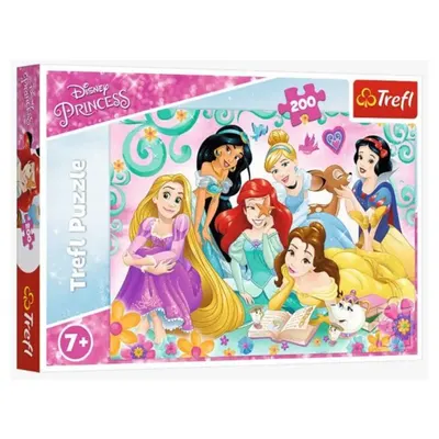 Un conte à assembler : puzzle des princesses, 200 pièces