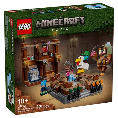 Set Construction Arène Combat Minecraft 491 Pièces 10+
