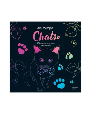 Pause créative aux chats : six dessins à gratter