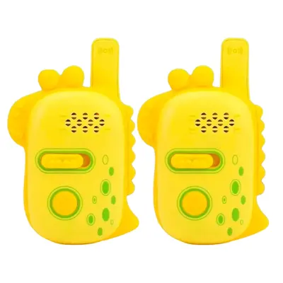 Duo de talkies-walkies jaunes pour jeux d’aventure