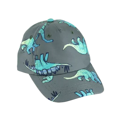 Casquette de bain à visière, imprimé dinosaures – 2–4 ans