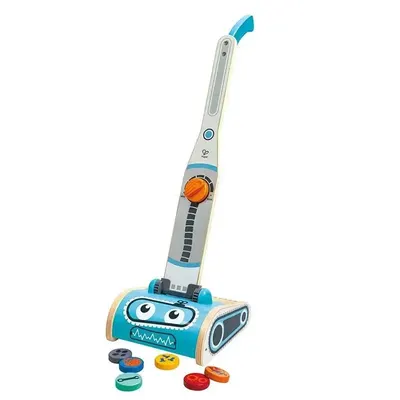 Aspirateur Robot Jouet Hape 2-6 ans avec 6 Accessoires