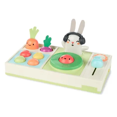 Table DJ musicale des petits légumes avec lapin lumineux dès 6 mois