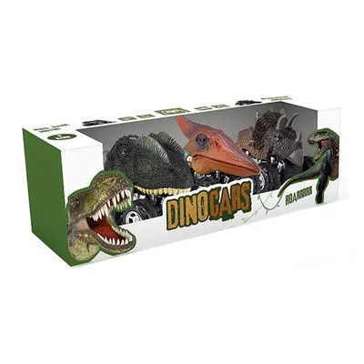 Trio de voitures-dinosaures à faire rouler dès 3 ans
