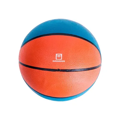 Ballon Basket Enfant Orange & Bleu Taille Officielle