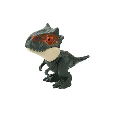 Figurine dinosaure compacte aux yeux orangés, 9 cm